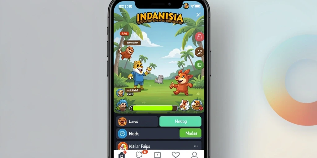 Tampilan grafis yang menakjubkan di level pertama.