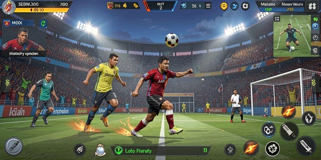 Tampilkan karakter utama dengan efek visual yang mengesankan.