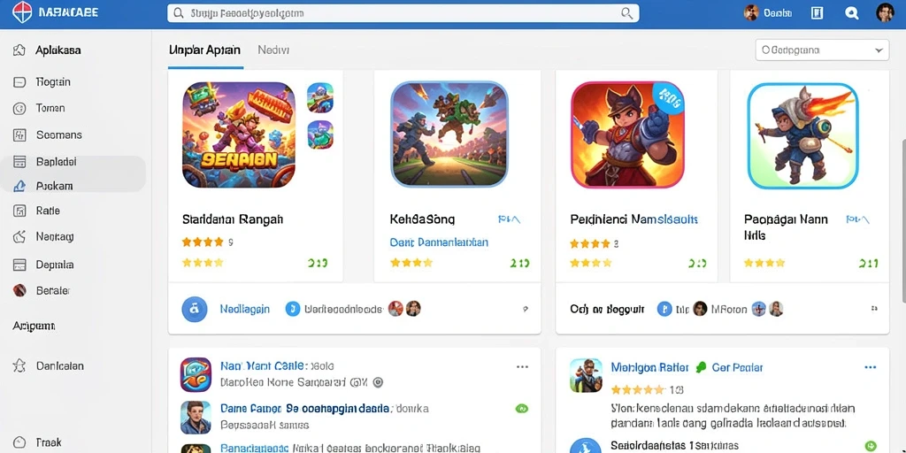 Tampilan antarmuka yang ramah pengguna.