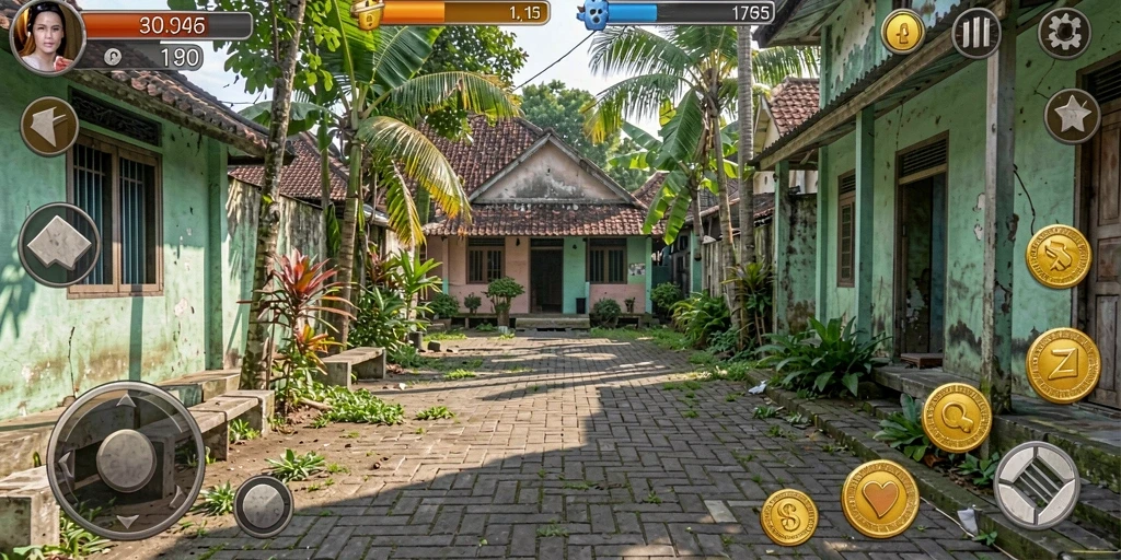 Tampilan utama permainan GF777 yang menarik.