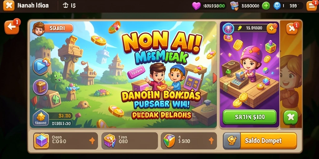 Tampilan antarmuka yang menarik dan mudah dinavigasi.
