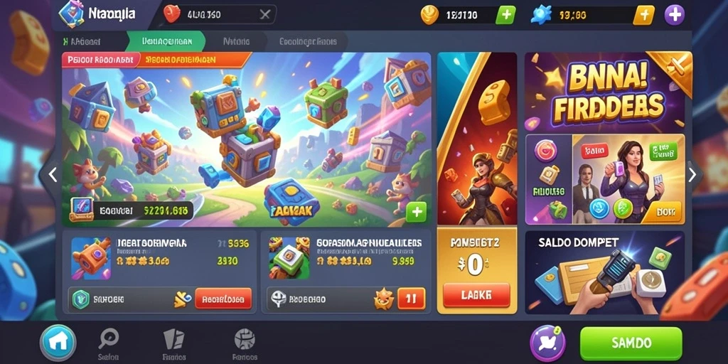 Screenshot tampilan menu utama OJA89.