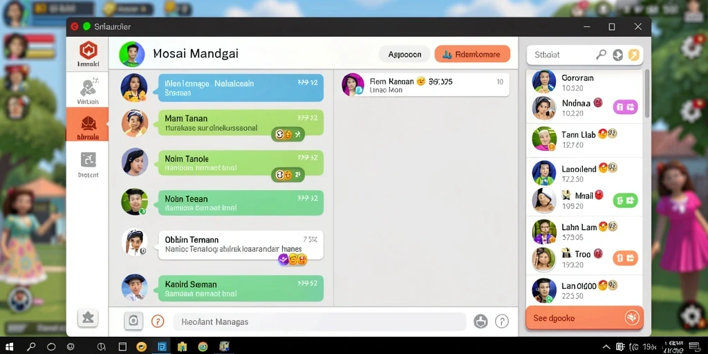 Tampilan utama game REZEKIGO dengan karakter yang menarik.