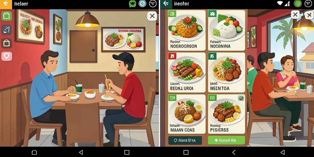 Tampilan antarmuka yang user-friendly dan menarik.