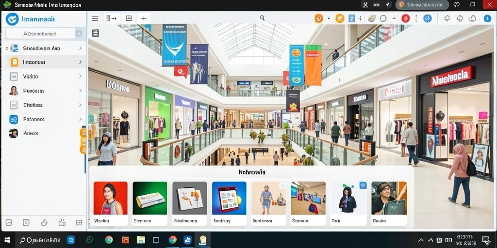 Tampilan antarmuka yang user-friendly.