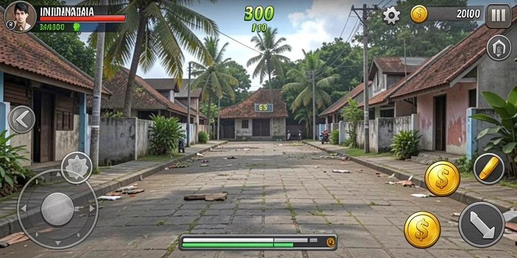 Tampilan utama TOTO1000 yang menarik.
