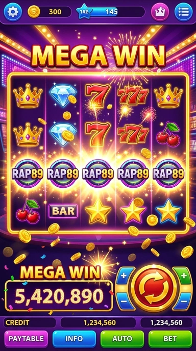 Cuplikan layar menu unduhan rap89 untuk perangkat Android
